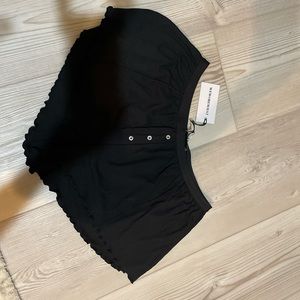 Never worn size large we wore what shorts